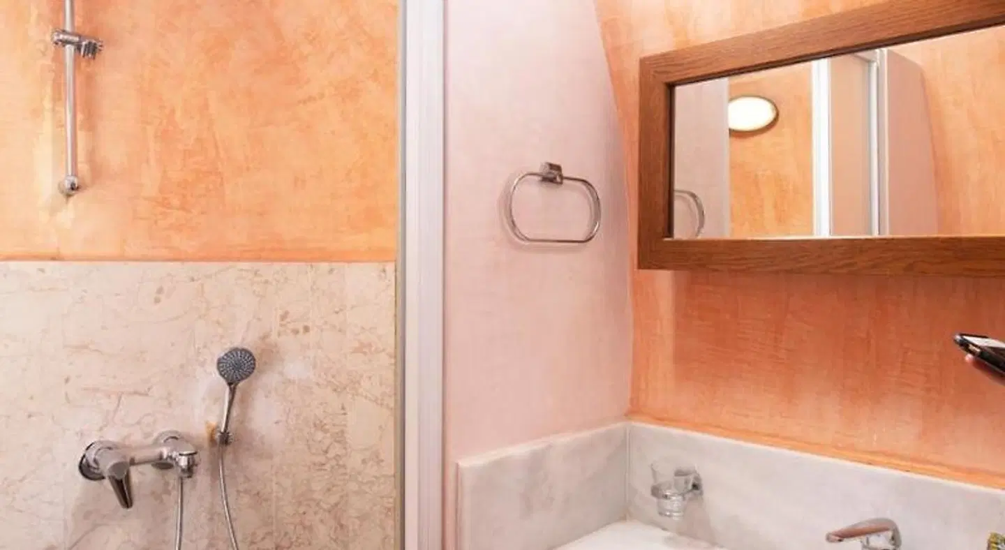 Bastione Malvasia Hotel Badezimmer