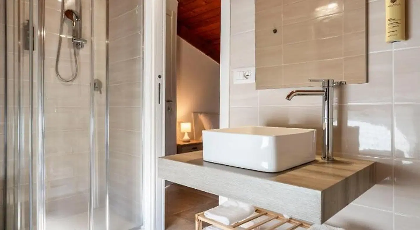 Le Querce Farmhouse Badezimmer