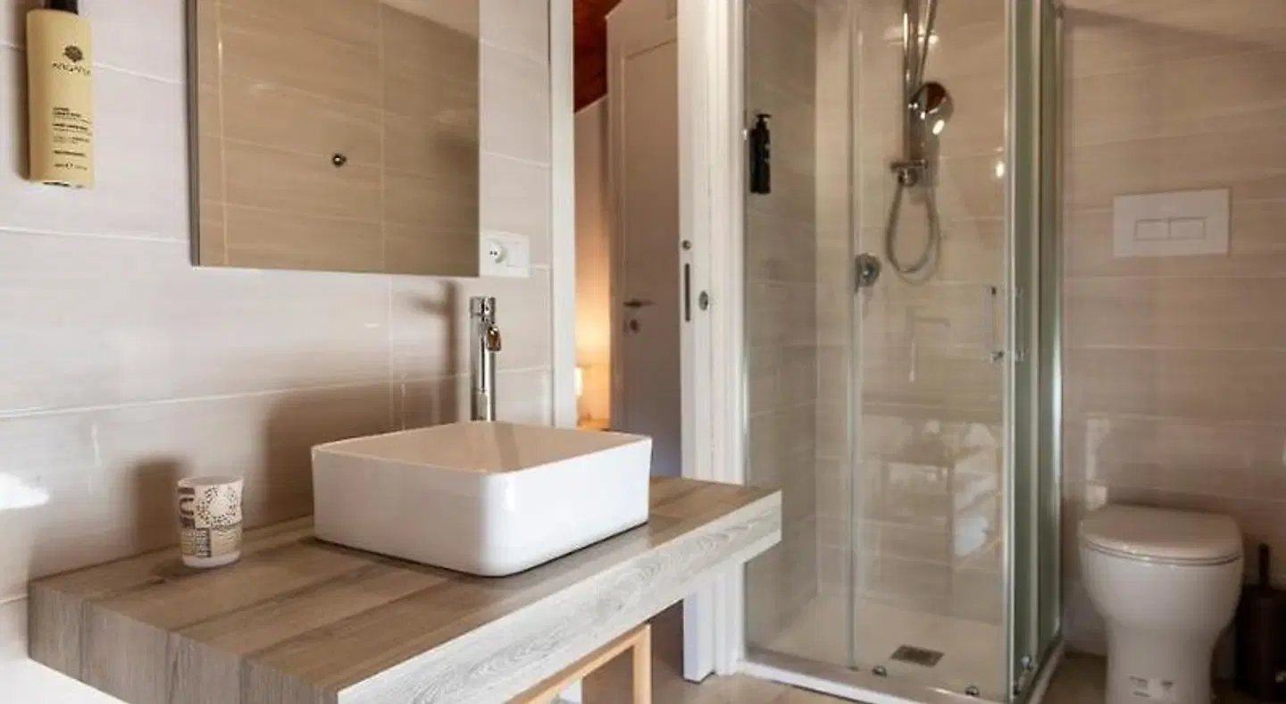 Le Querce Farmhouse Badezimmer