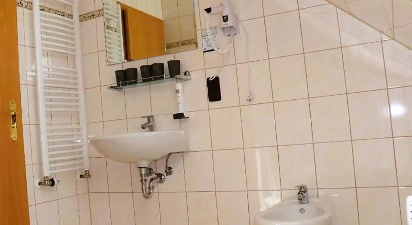 Schwarzes Roß Badezimmer