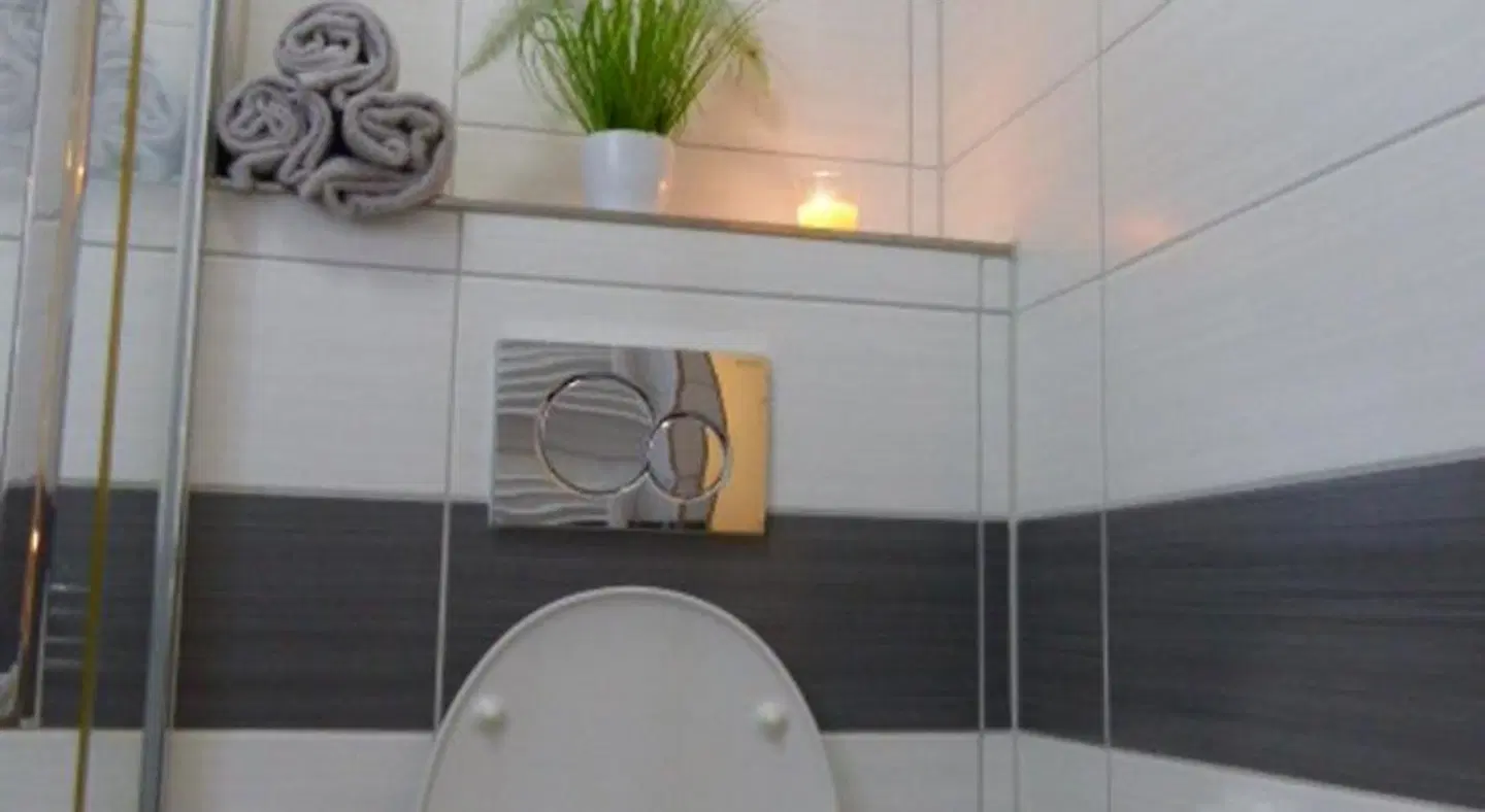 Hotel Restaurant Balkan Badezimmer