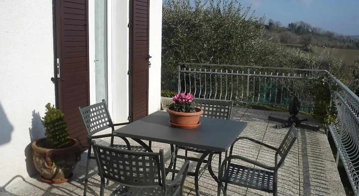 B&B Ripalta Terrasse
