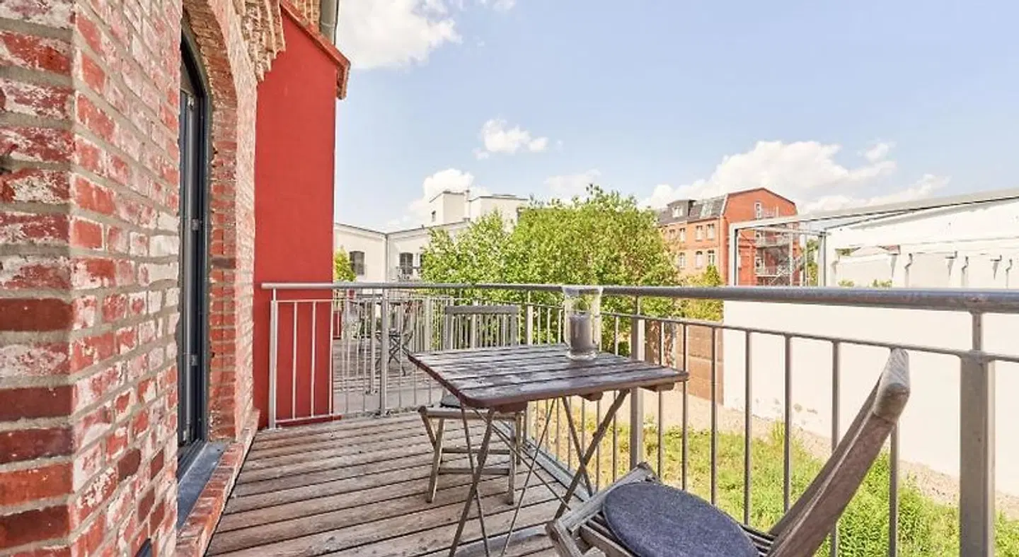 havelblau Ferienlofts Terrasse