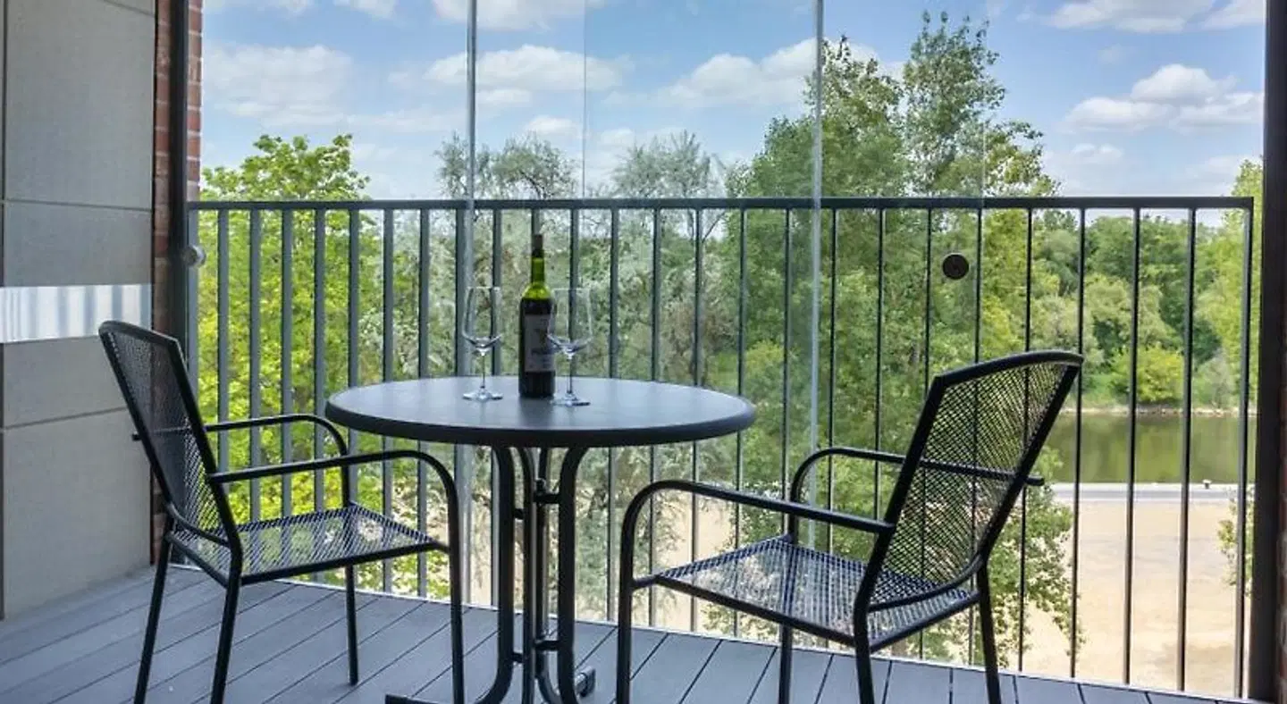 Marina Apartments Regensburg Terrasse