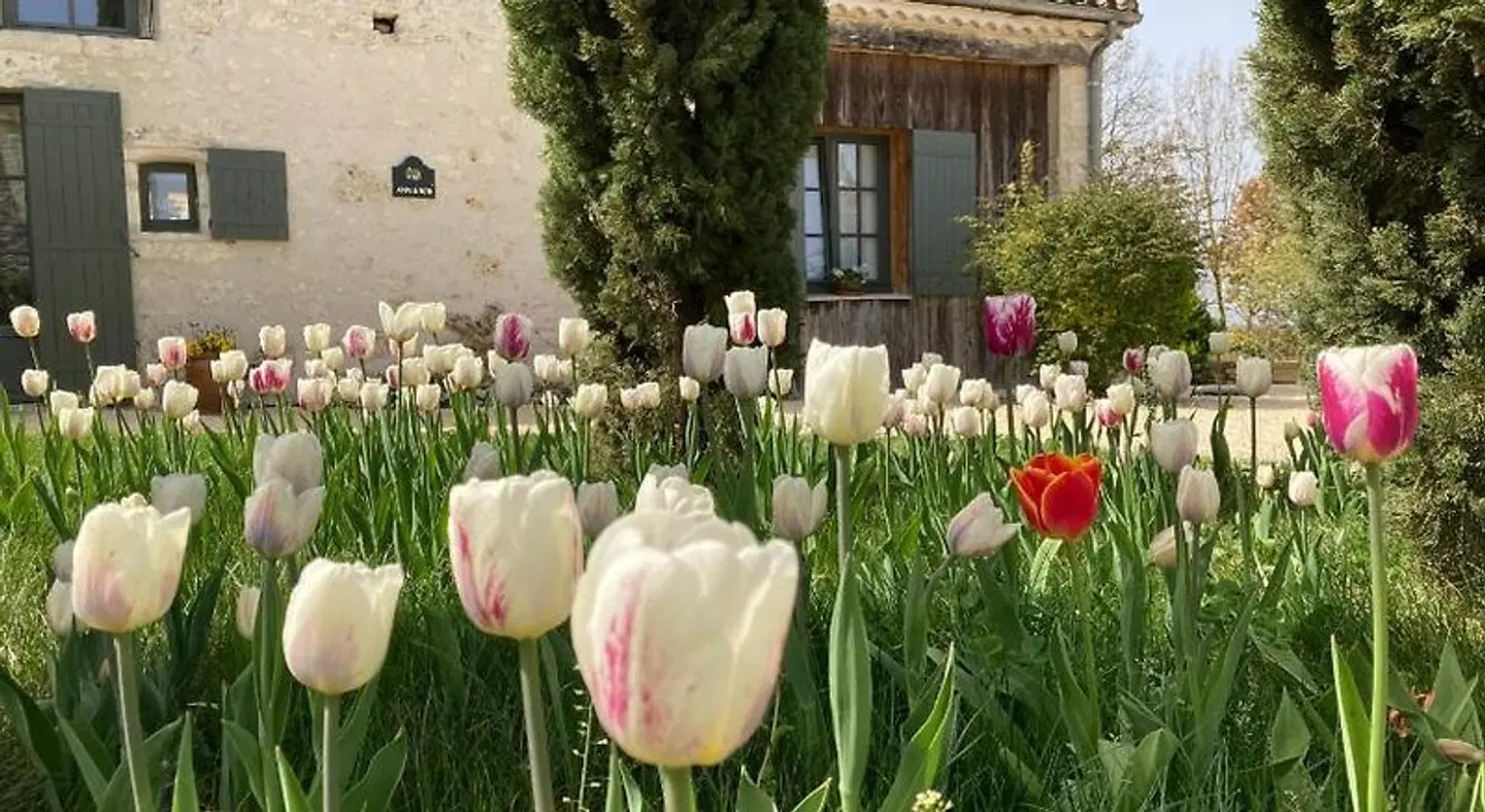 La Ferme Buissonniere Garten