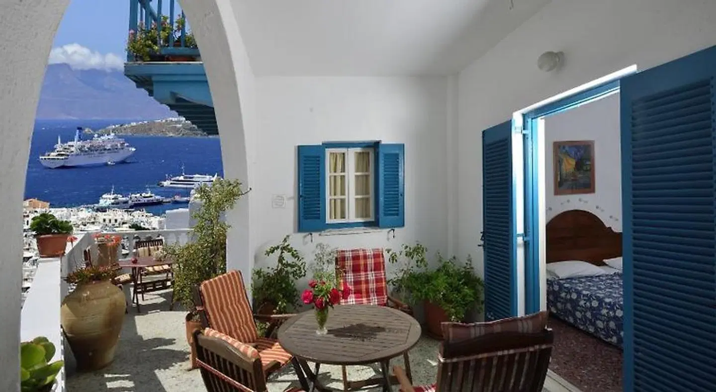 Hotel Nazos 1 Terrasse