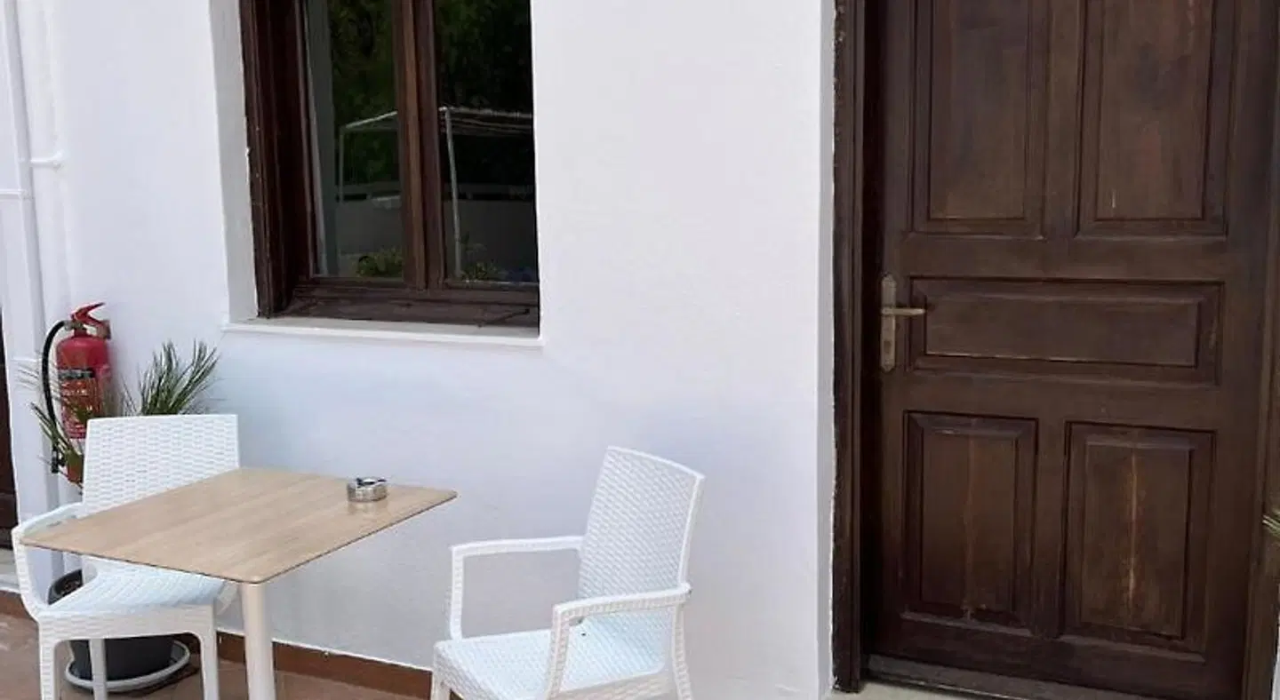 Aphrodite White Studios Lindos Badezimmer