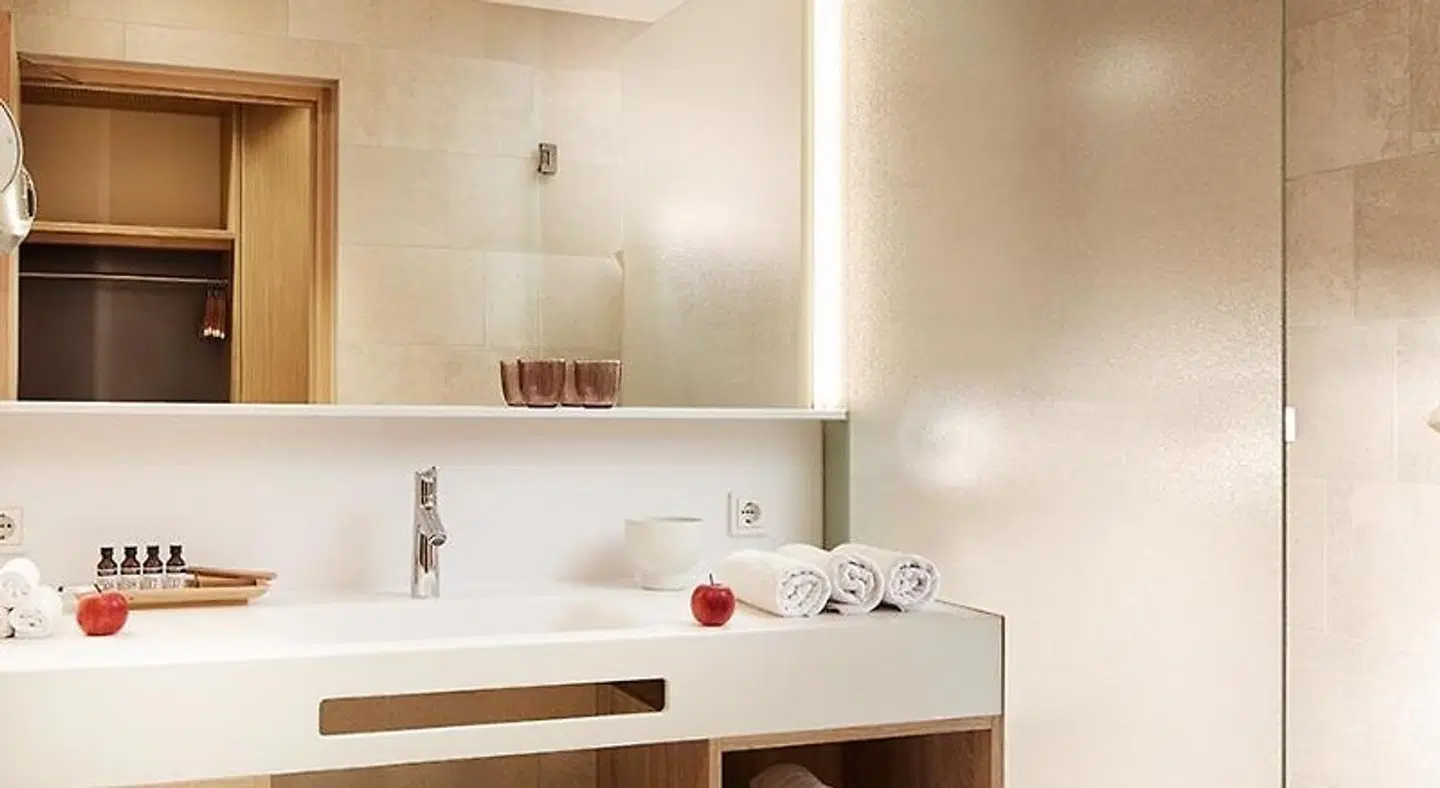 Hotel die Wälderin-Wellness, Sport & Natur Badezimmer