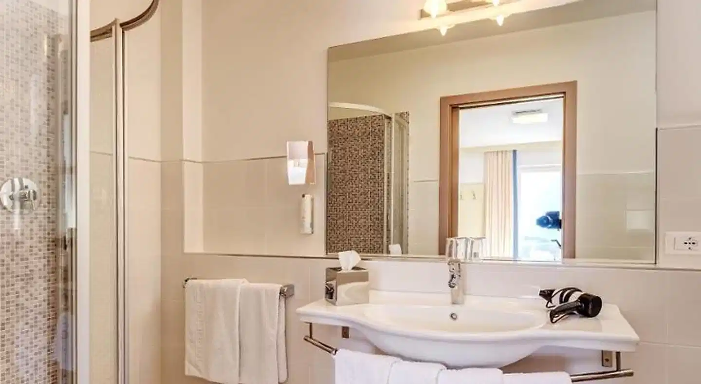 Hotel Residenz Ritterhof Badezimmer
