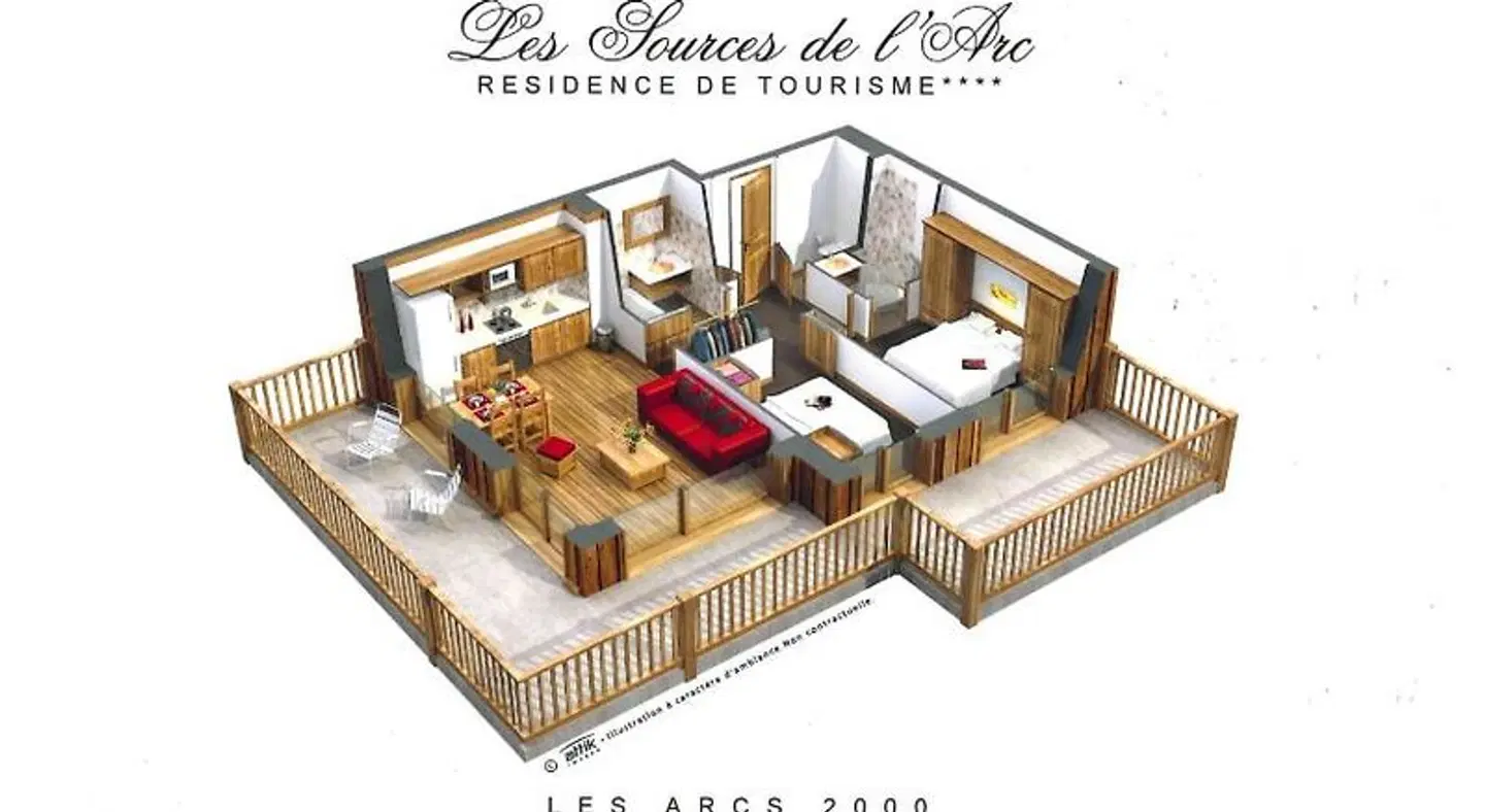 Chalet des Neiges - La Source des Arcs MODEL_IMPRESSION