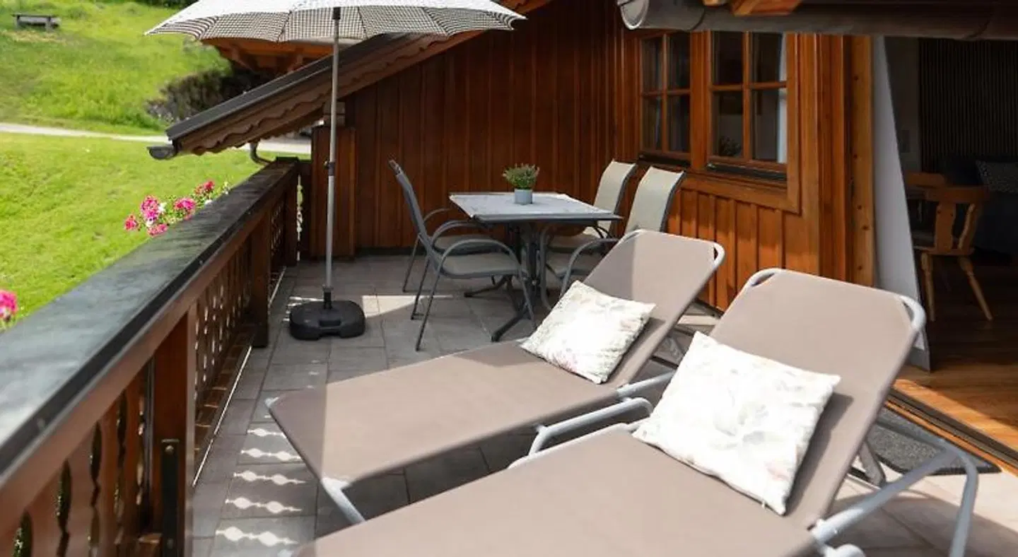 Landhaus Birgbichler Terrasse