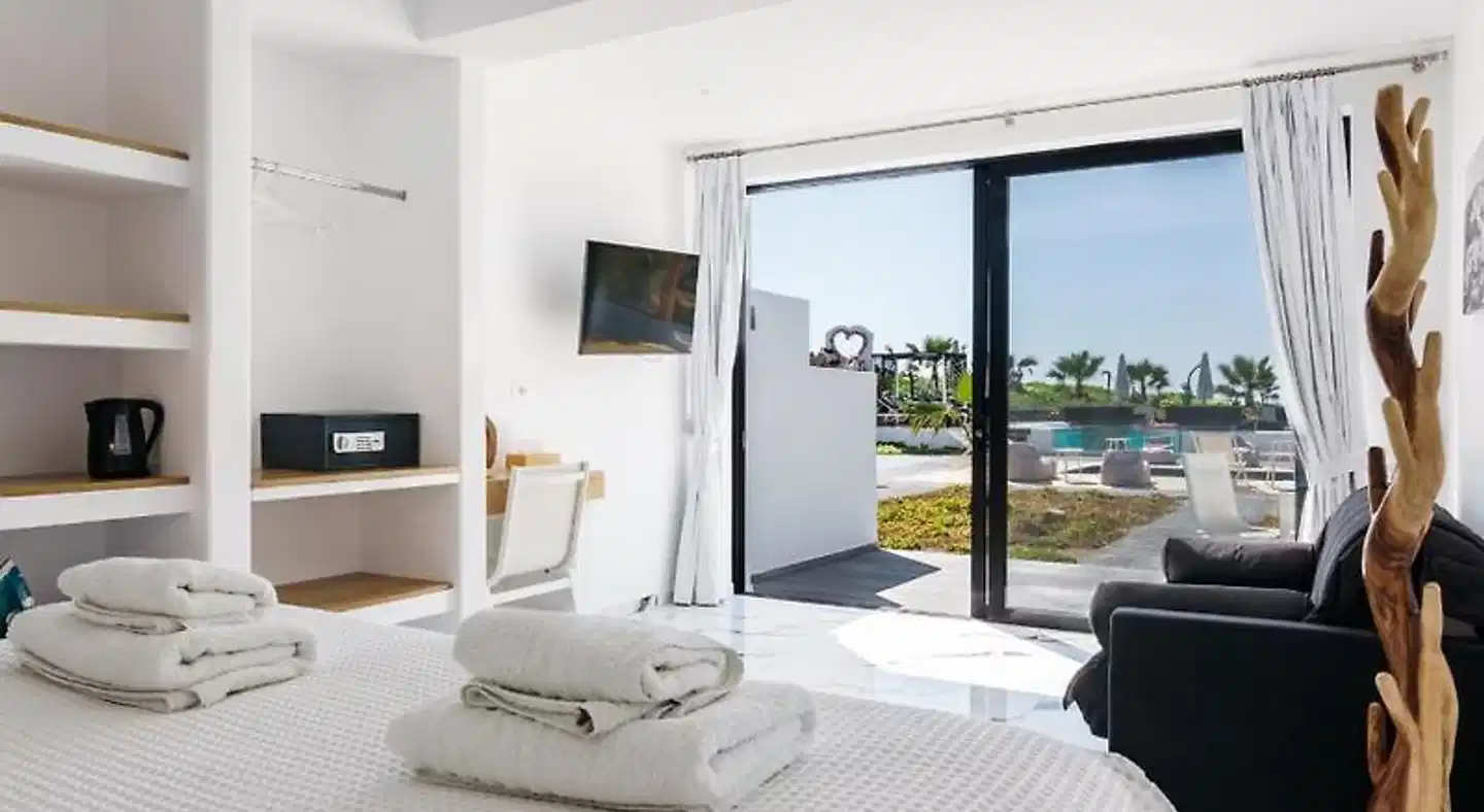 Bianco a Nero Mykonos Wohnbeispiel