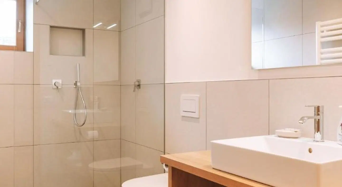 Pension Lafod Badezimmer
