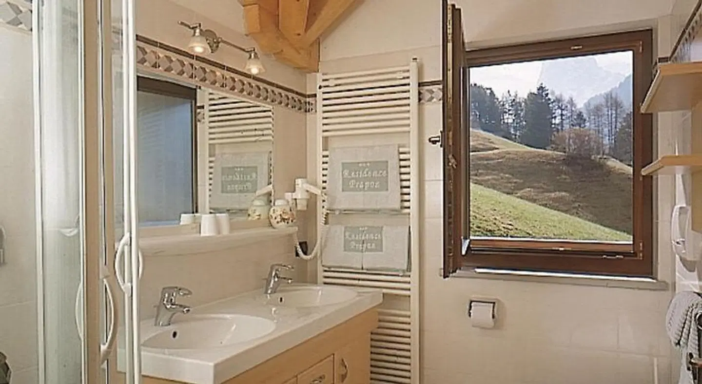 Residence Prapoz Badezimmer