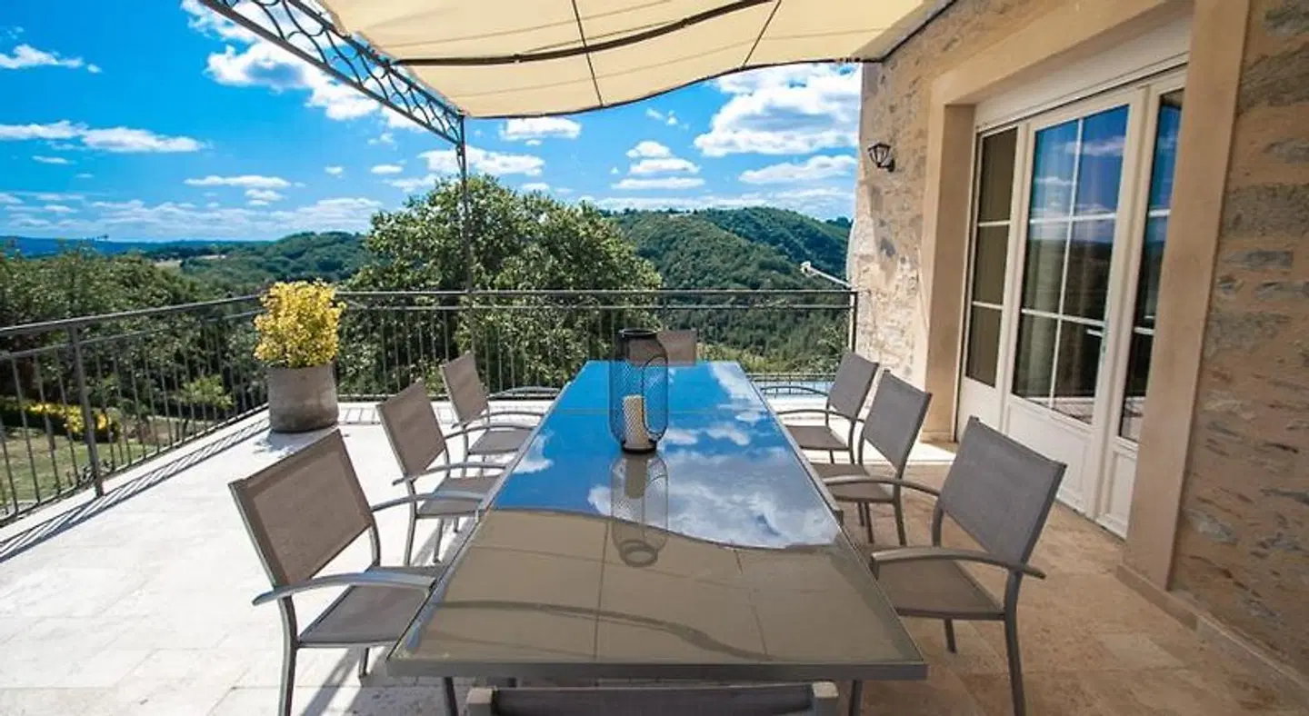 La Ferme du Cayla Terrasse