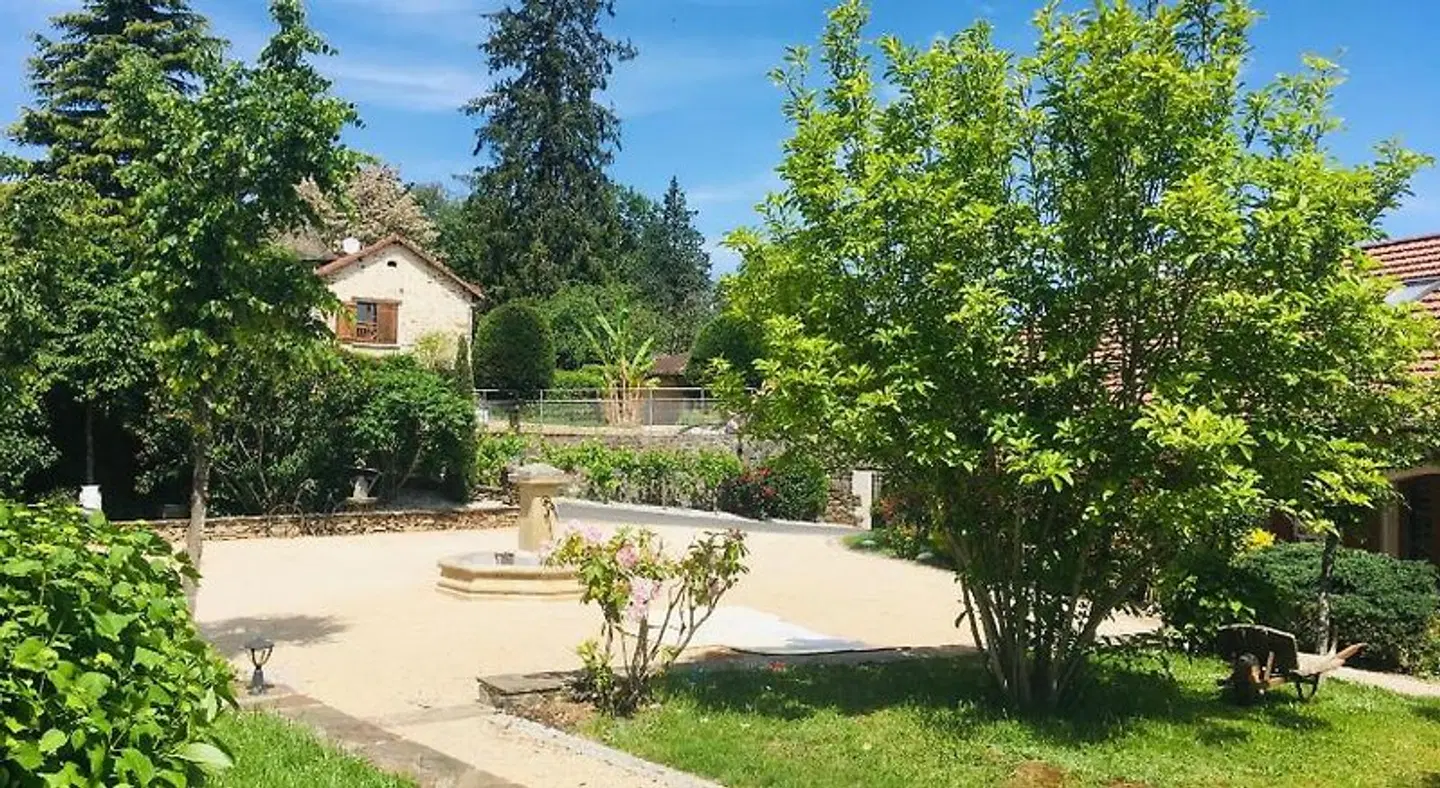 La Ferme du Cayla Garten