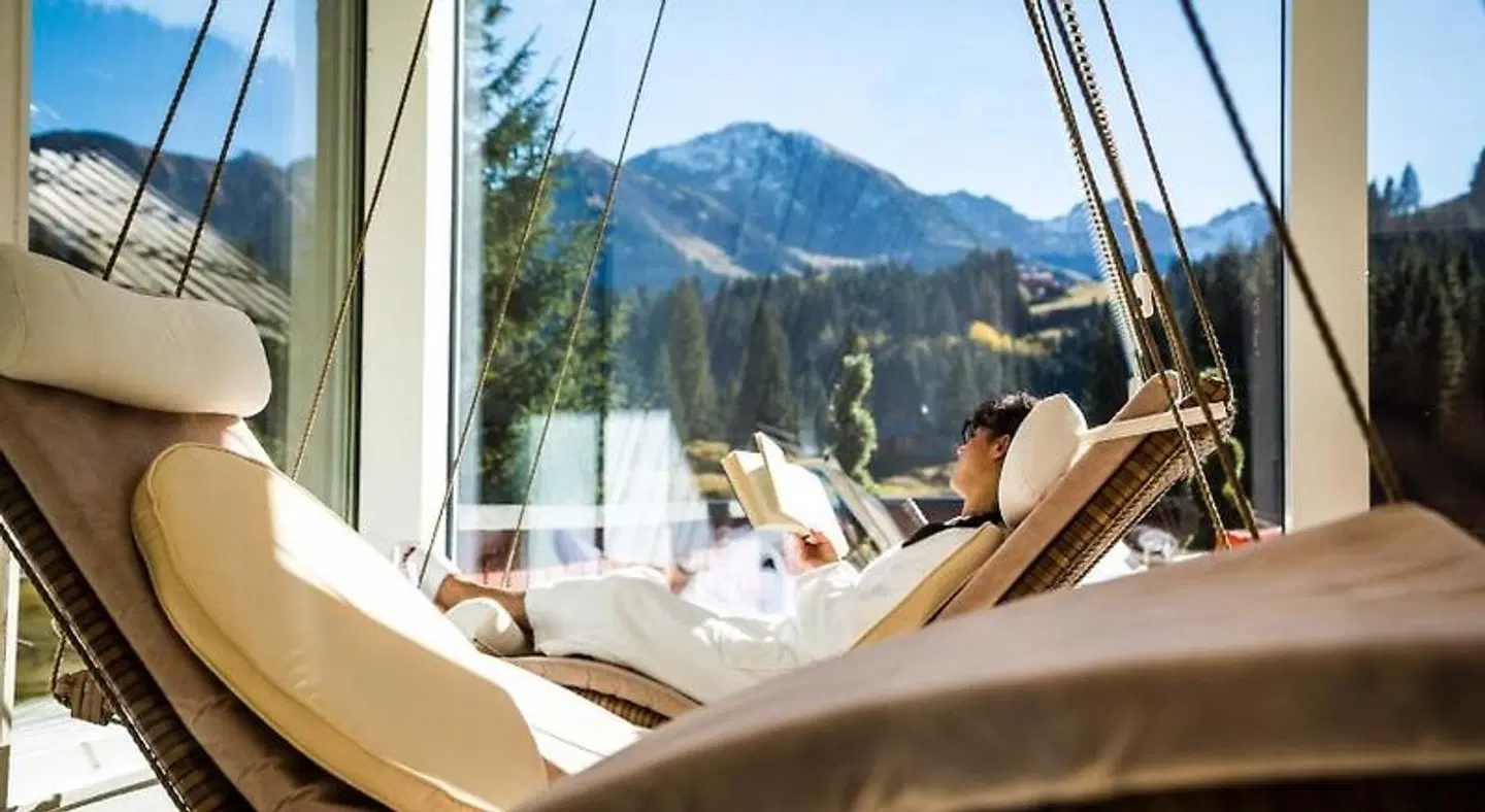 Alpenhotel DAS KUREN Terrasse