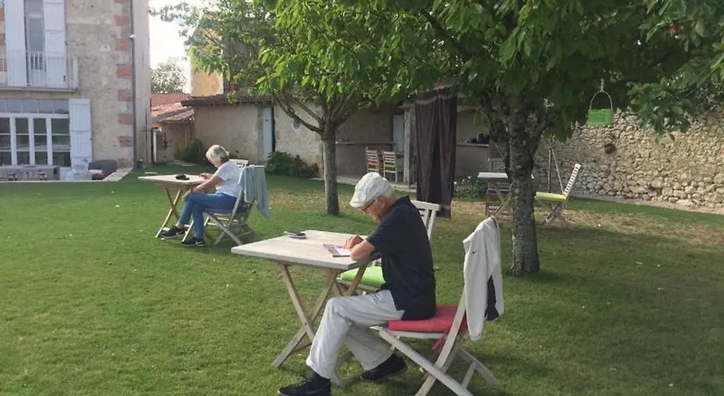 La Mirande de Saint-Clar Garten