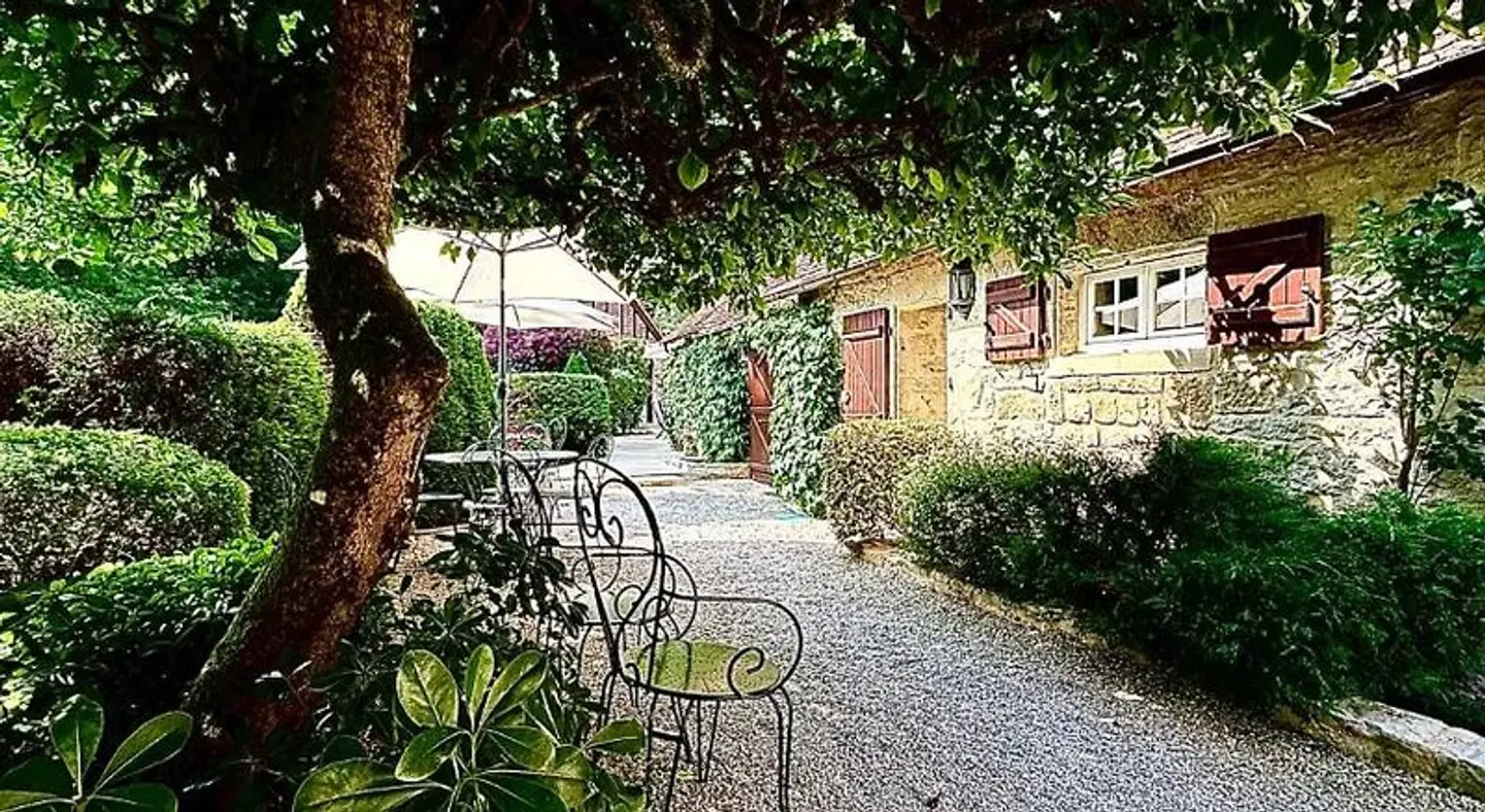 Moulin du Soustre Garten