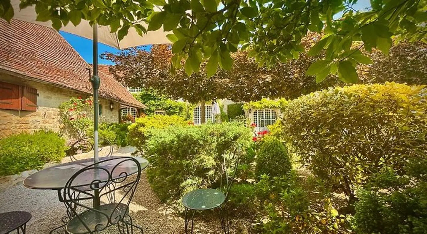 Moulin du Soustre Garten