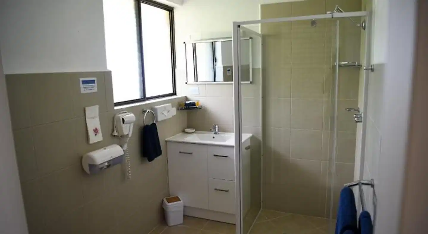 Culcairn Motor Inn Badezimmer