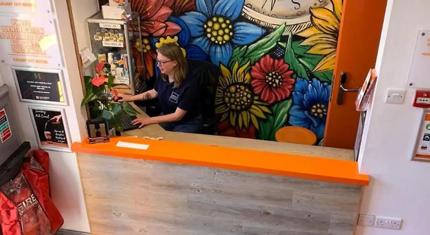 Galway City Hostel Lobby