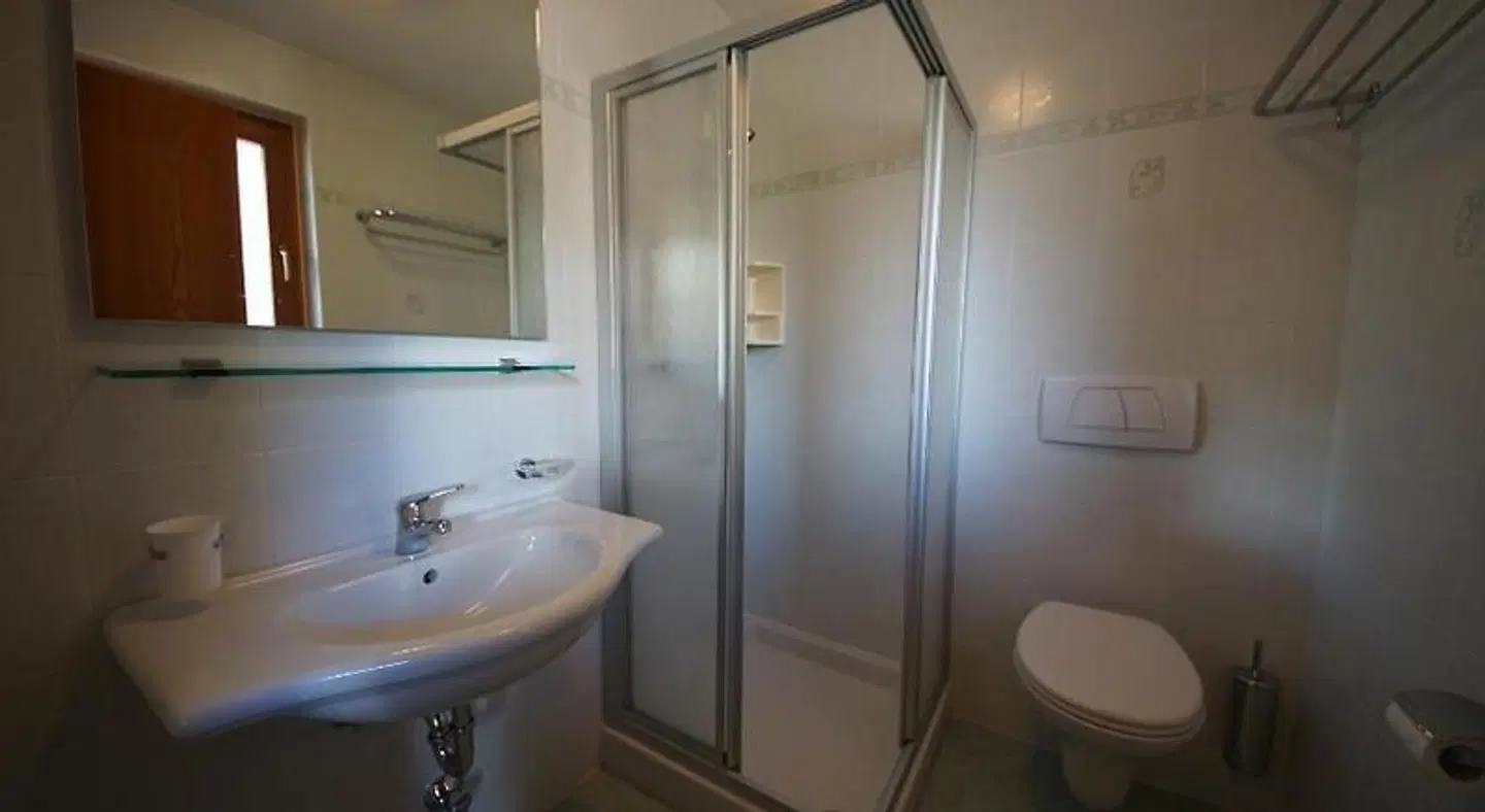 Albergo Ciurnadú Badezimmer