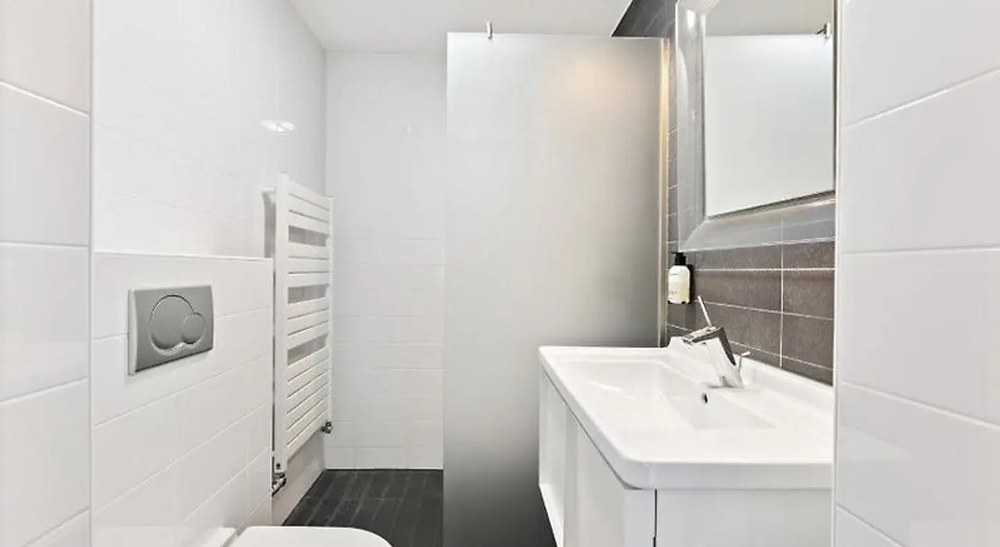 B's Strandappartementen - Seayou Zeeland Badezimmer