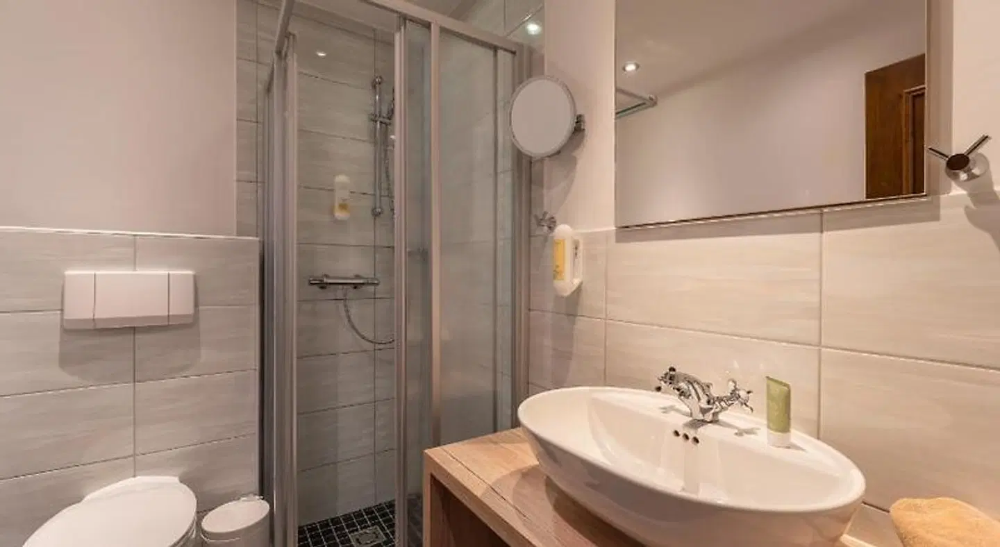Fernerblick Apartments Badezimmer