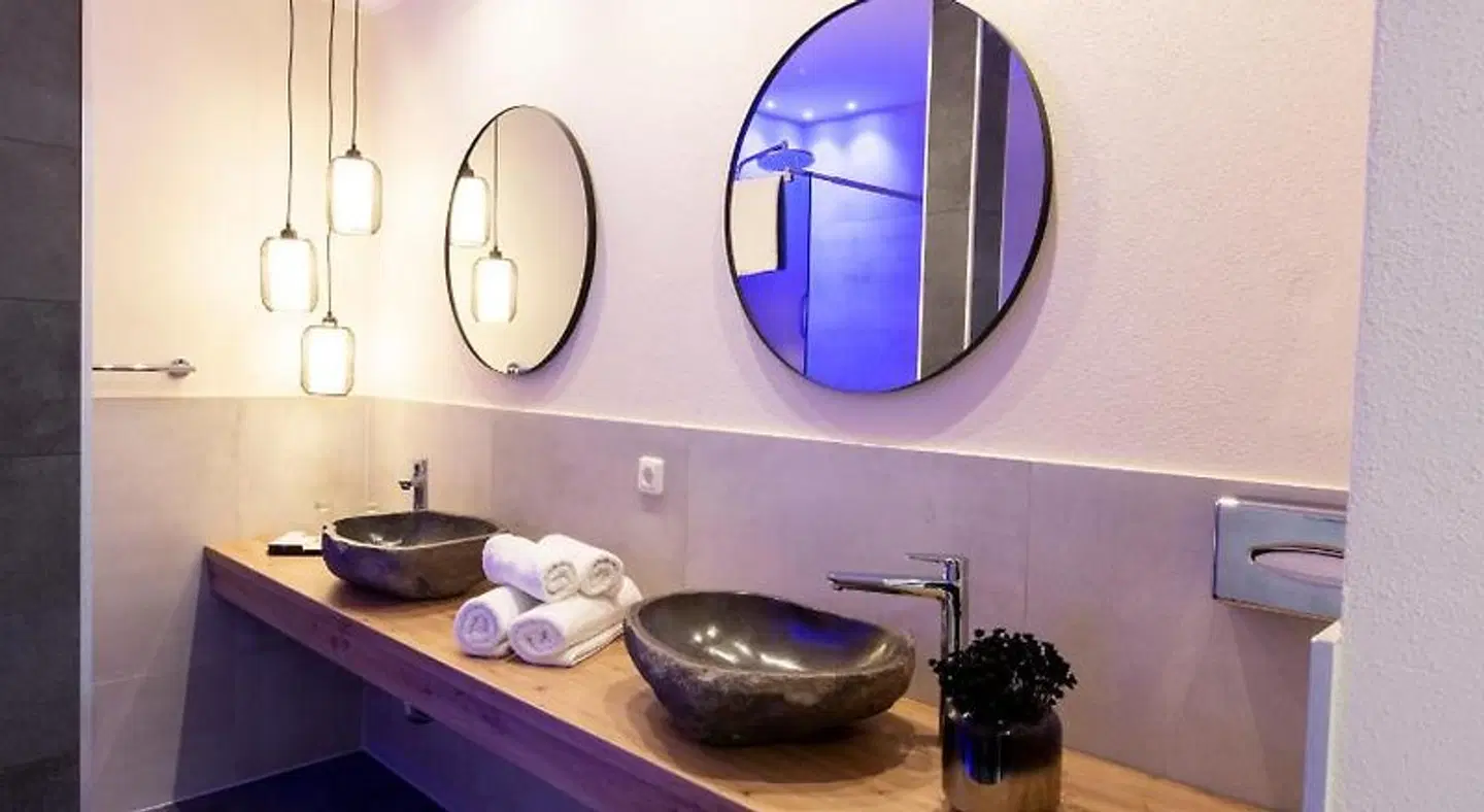 Stadthotel Lichtenfels Badezimmer