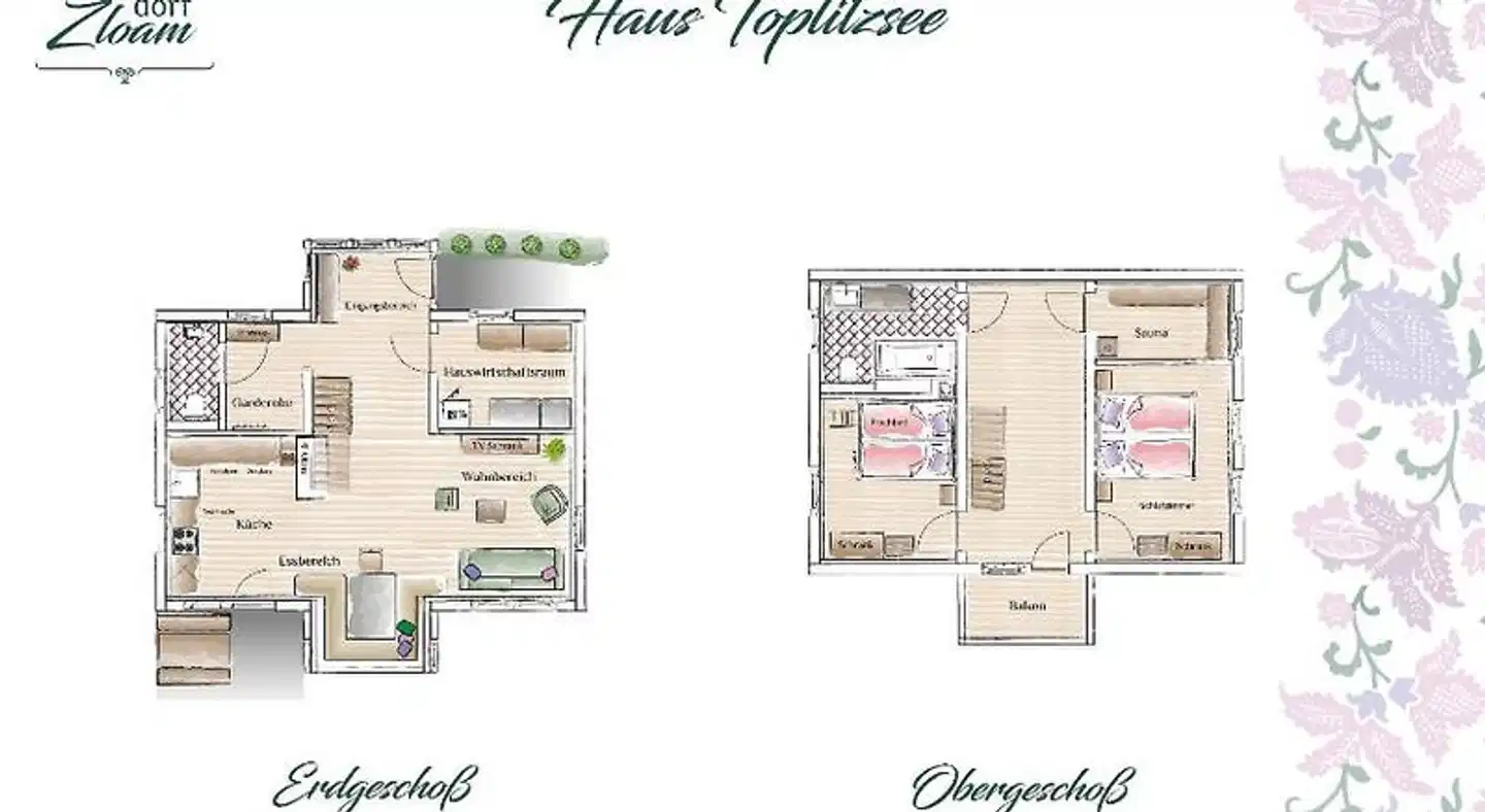 Narzissendorf Zloam Modellaufnahme
