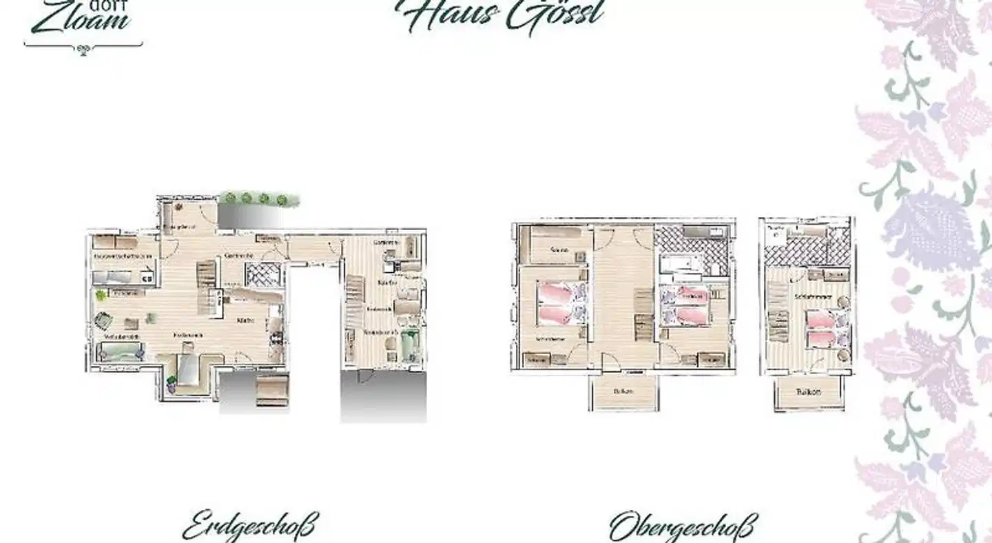 Narzissendorf Zloam Modellaufnahme