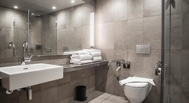 Clarion Hotel Draken Badezimmer