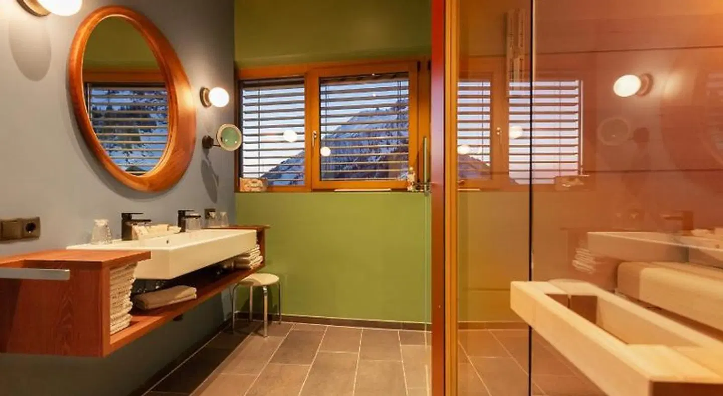 Hubertushof Badezimmer