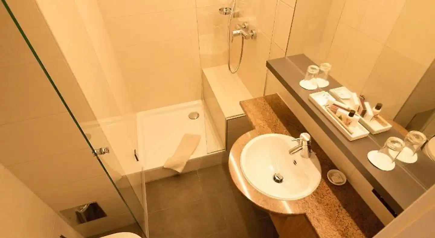 Hubertushof Badezimmer