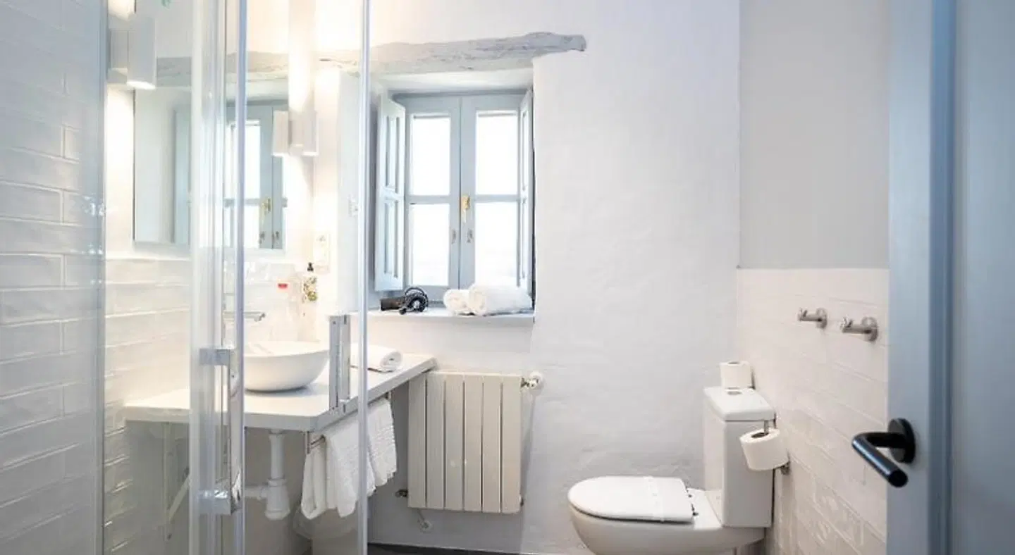 Casona Las Cinco Calderas Badezimmer