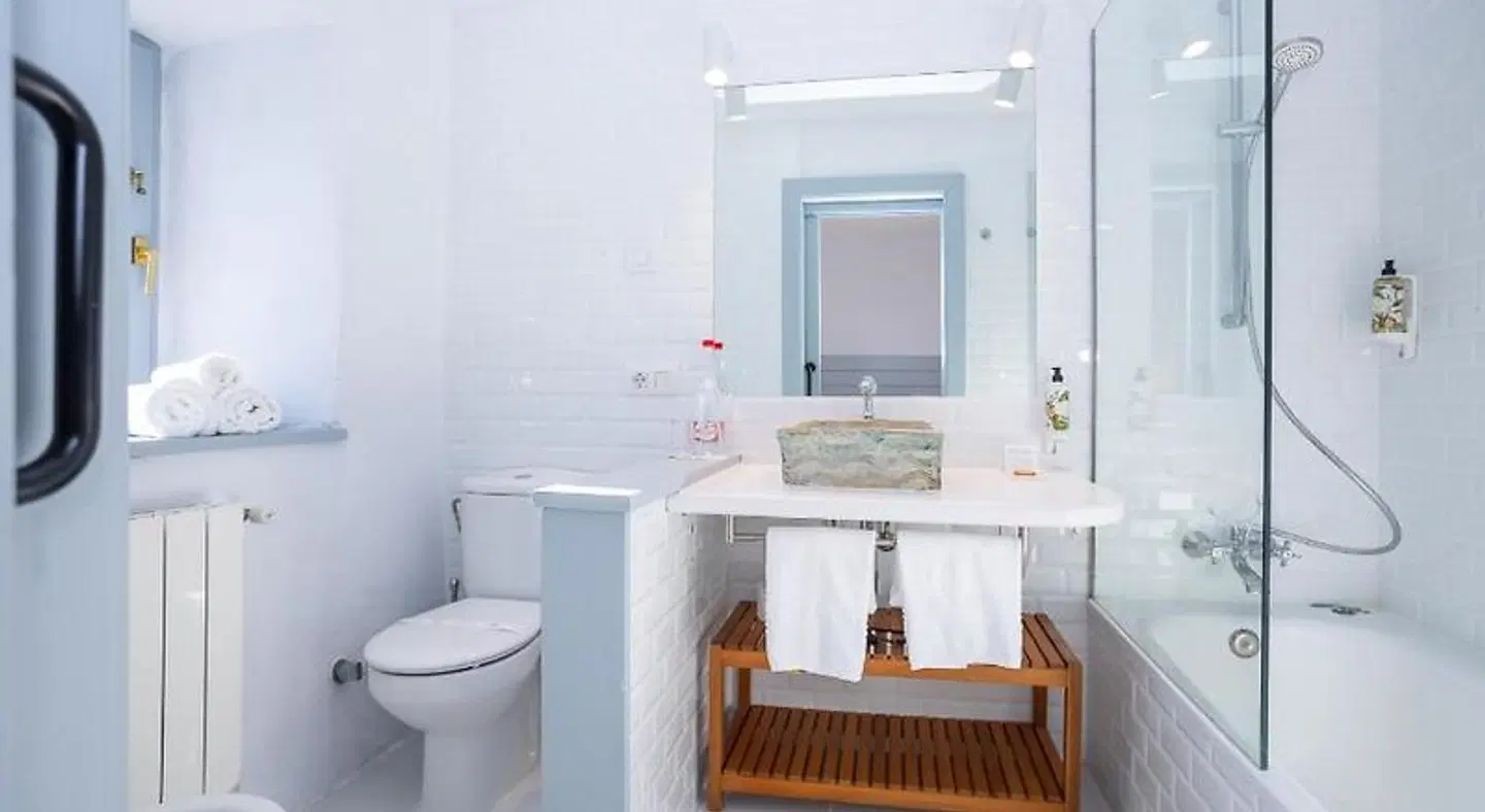 Casona Las Cinco Calderas Badezimmer
