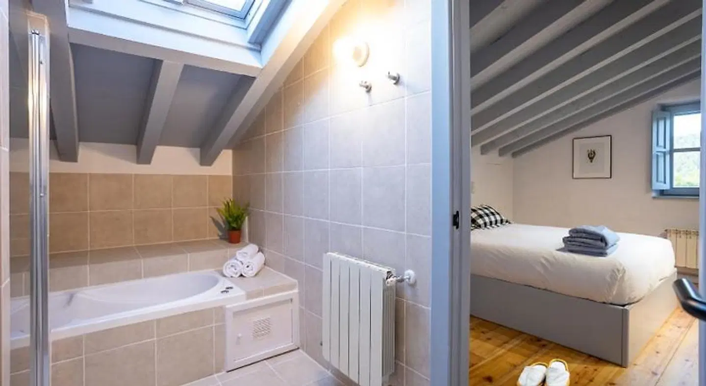 Casona Las Cinco Calderas Badezimmer