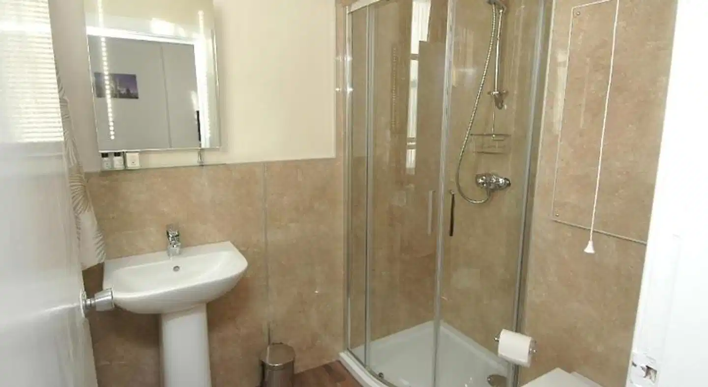 Cross Keys Hotel, Kelso Badezimmer