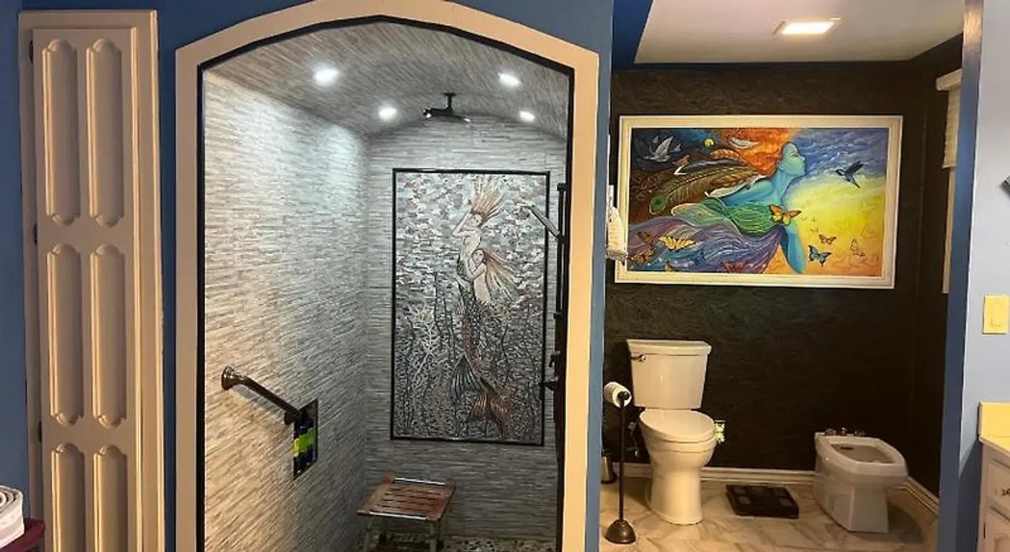 Mermaid's Muse Bed and Breakfast Badezimmer