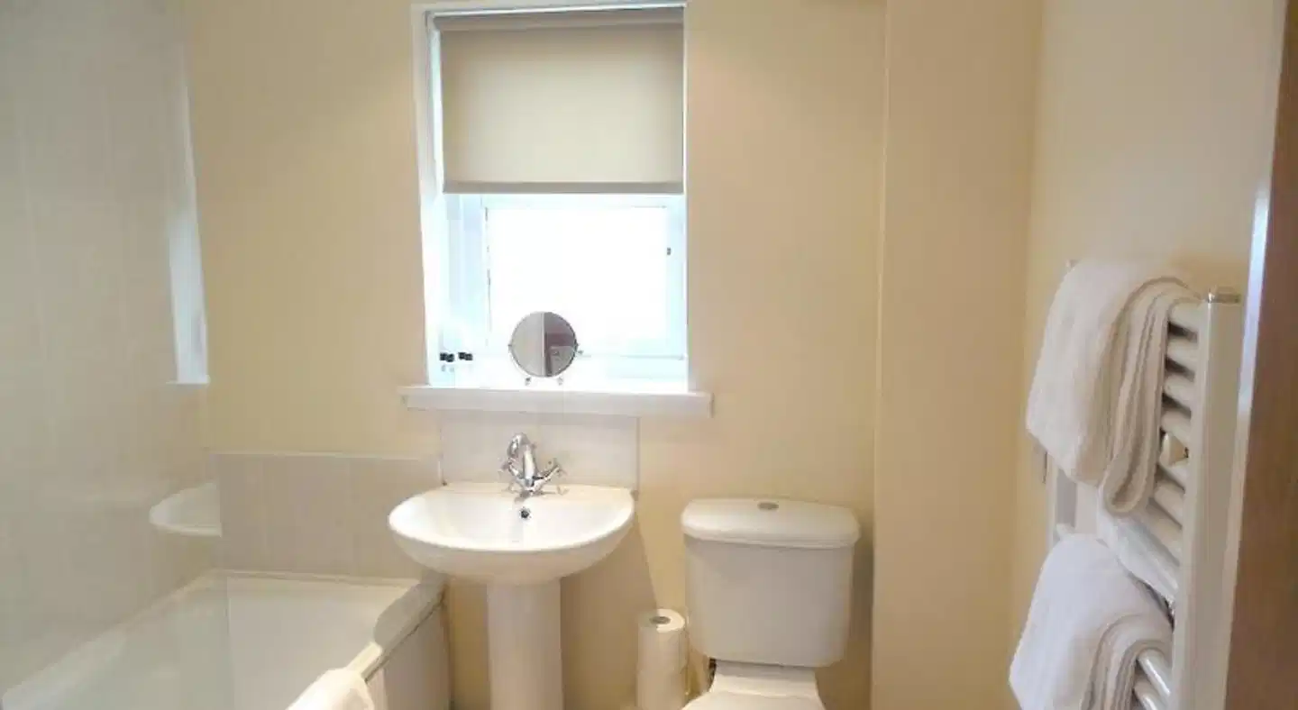 Cross Keys Hotel, Kelso Badezimmer