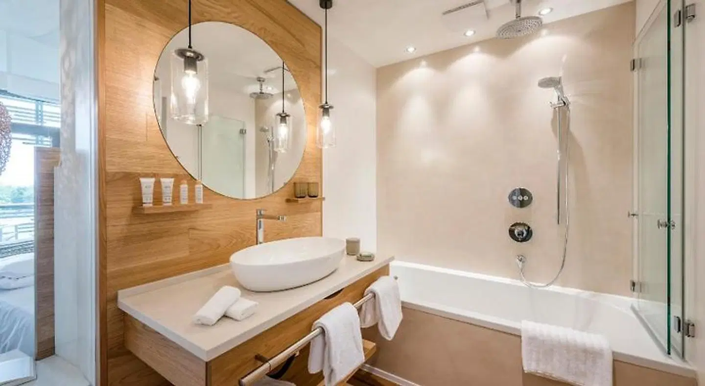 Seezeitlodge Hotel & Spa Badezimmer
