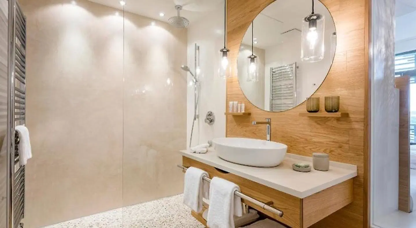 Seezeitlodge Hotel & Spa Badezimmer