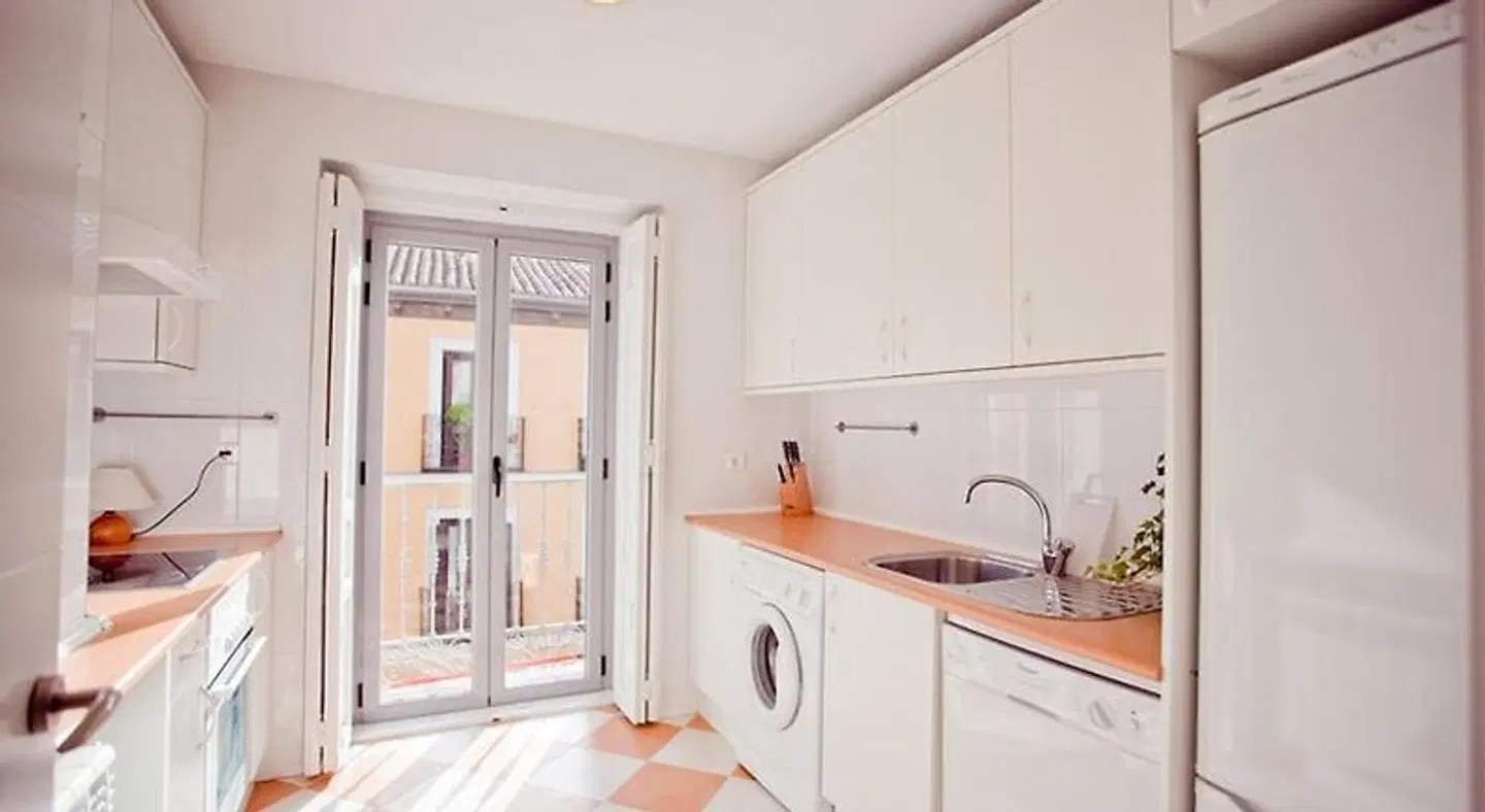 Madrid Central Suites Badezimmer