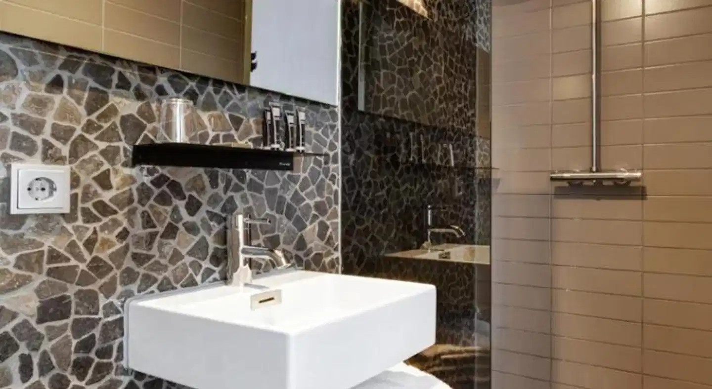 V Frederiksplein Badezimmer