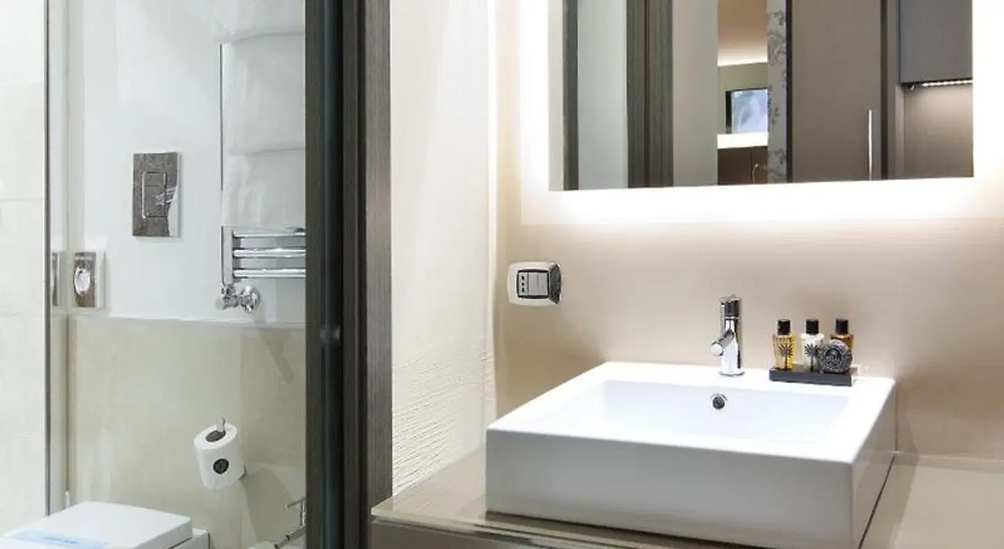 Quirinale Luxury Rooms Badezimmer