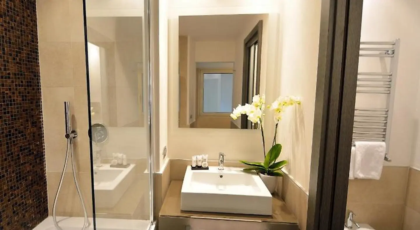 Quirinale Luxury Rooms Badezimmer
