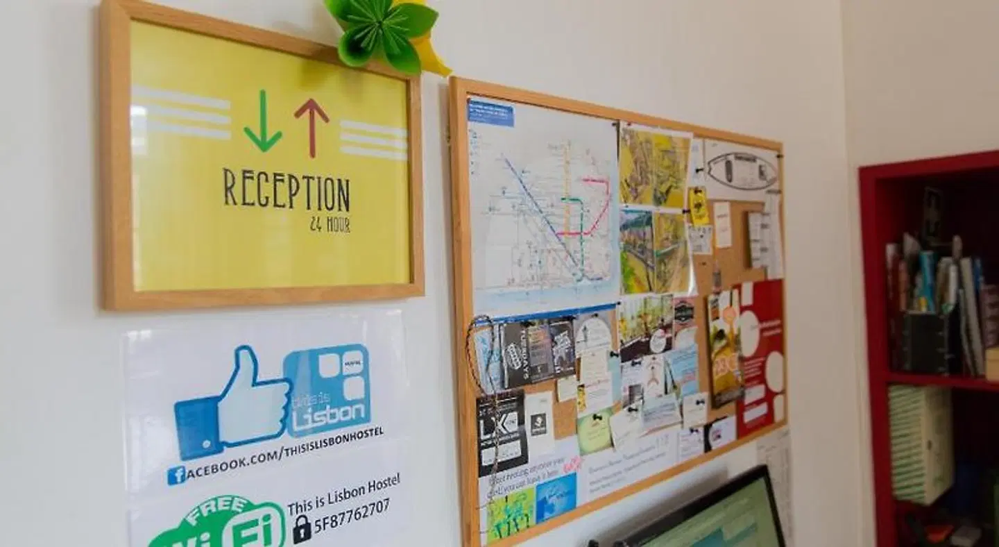 This Is Lisbon Hostel Landkarte