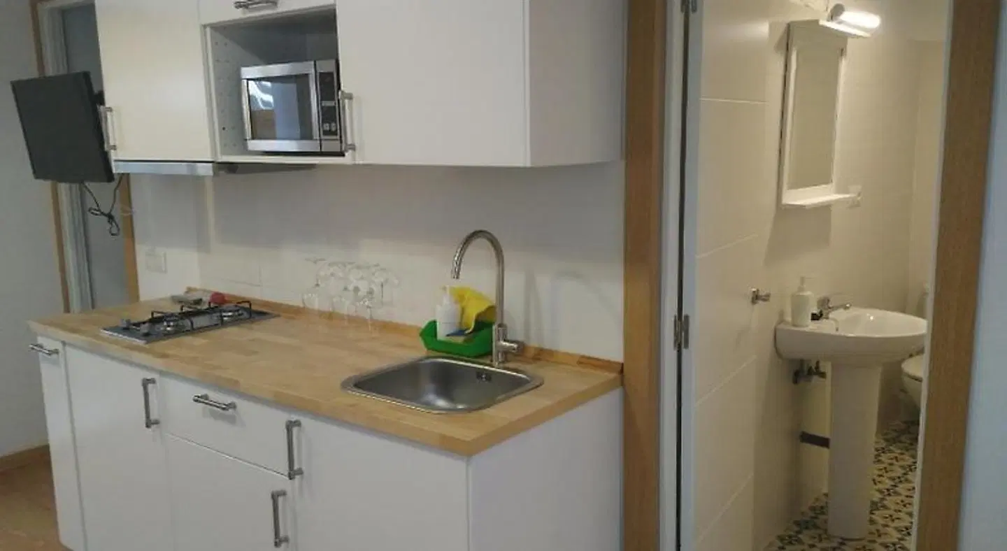 Apartamentos Fernando El Catolico Badezimmer