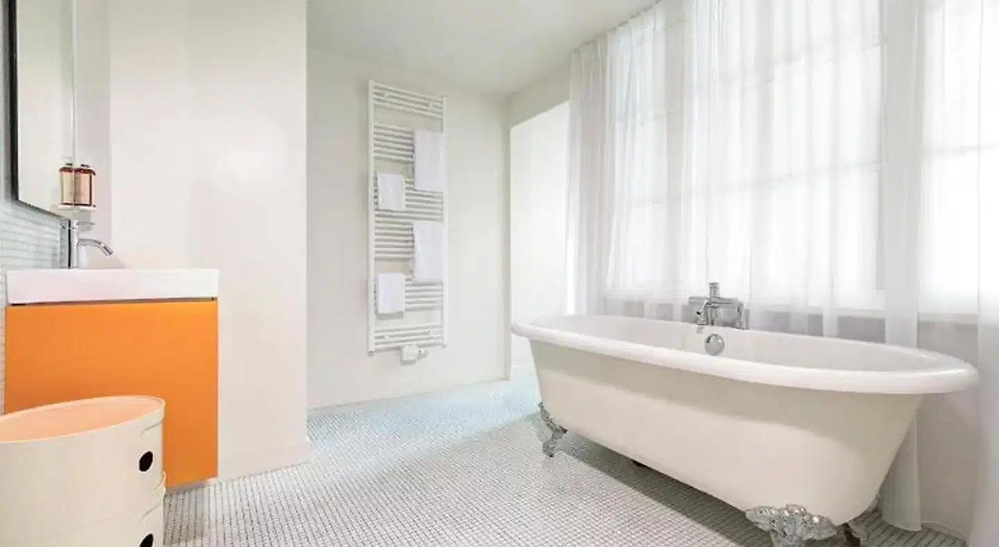 Vintage Hotel Badezimmer